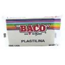 PLASTILINA 180GR BLANCO BACO 60