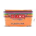 PLASTILINA 180GR NARANJA BACO 52