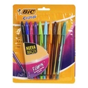 PLUMA BIC GRUESO 1.2MM C10 COLORES FASHION
