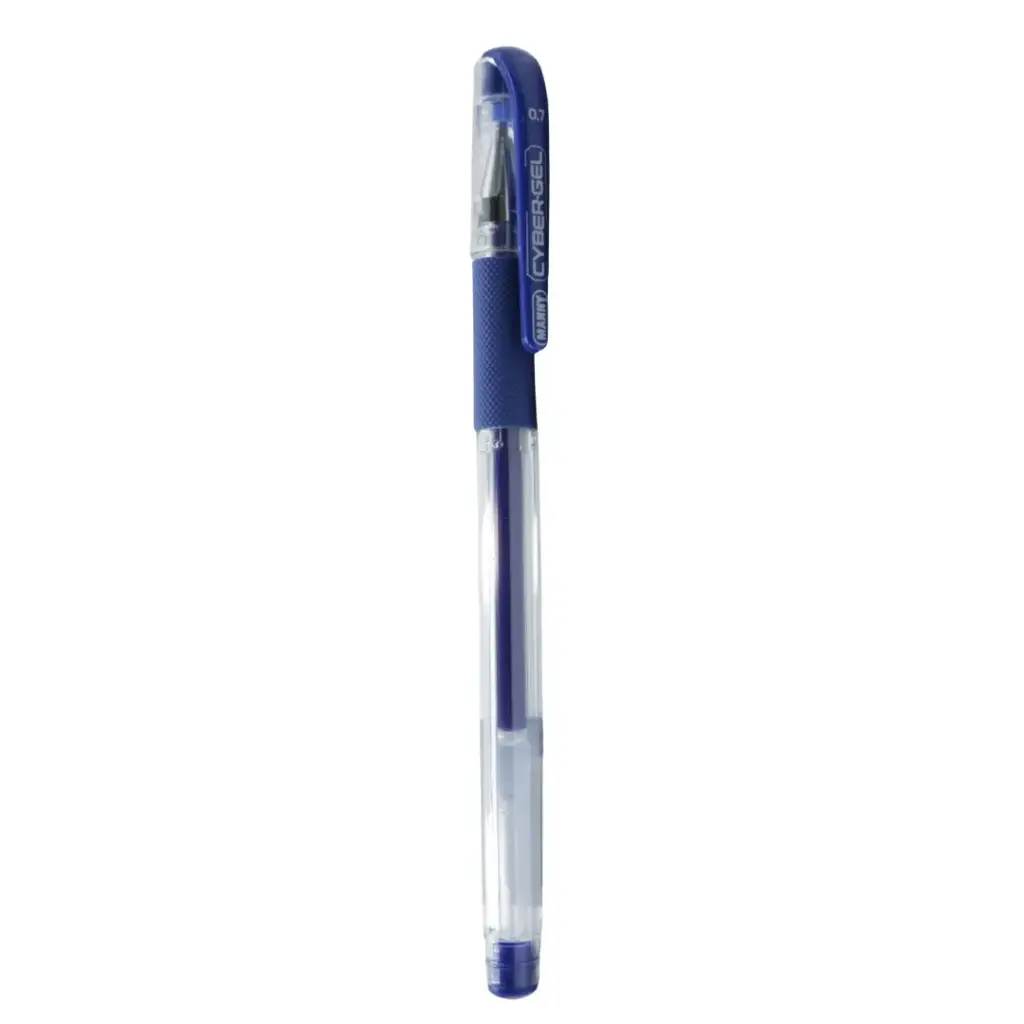 PLUMA CYBER-GEL 0.7MM AZUL