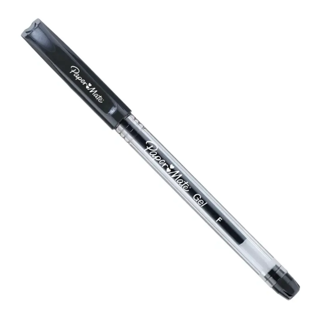 PLUMA GEL PAPERMATE FINO NEGRO
