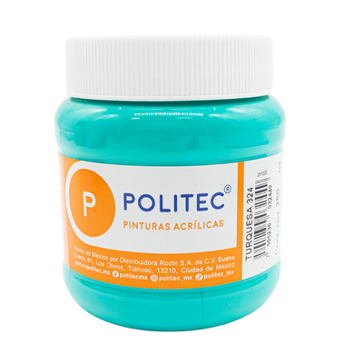 POLITEC 324 TURQUESA 250ML