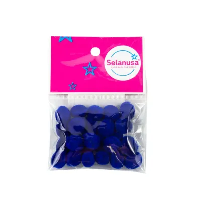 POMPON 13MM AZUL REY 09 C25