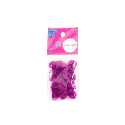 [PP13M30] POMPON 13MM MORADO 8-30 C25