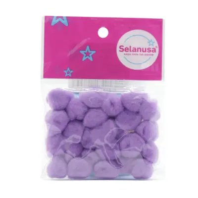 POMPON 18MM LILA 23 C25 PZ