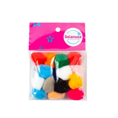 [7506411041821] POMPON 25MM MULTICOLOR C25