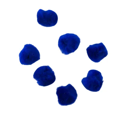 [7506305176998] POMPON 25MM AZUL REY 09 C25