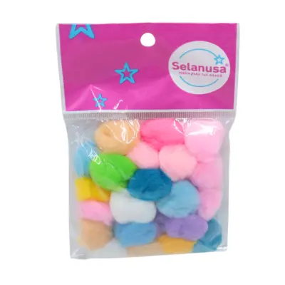 POMPON 25MM COMBINACION UNICORNIO C25