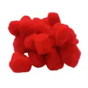 POMPON 25MM ROJO 16 C25