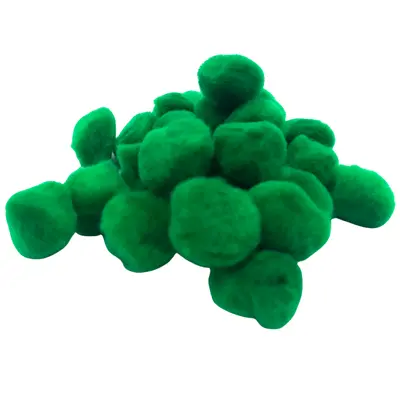 [7506305125392] POMPON 25MM VERDE BANDERA 06 C25