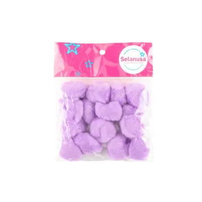 POMPON 38MM LILA 23 C20