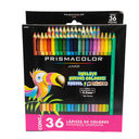 COLORES C36 PRISMACOLOR JR PASTEL Y METALICOS