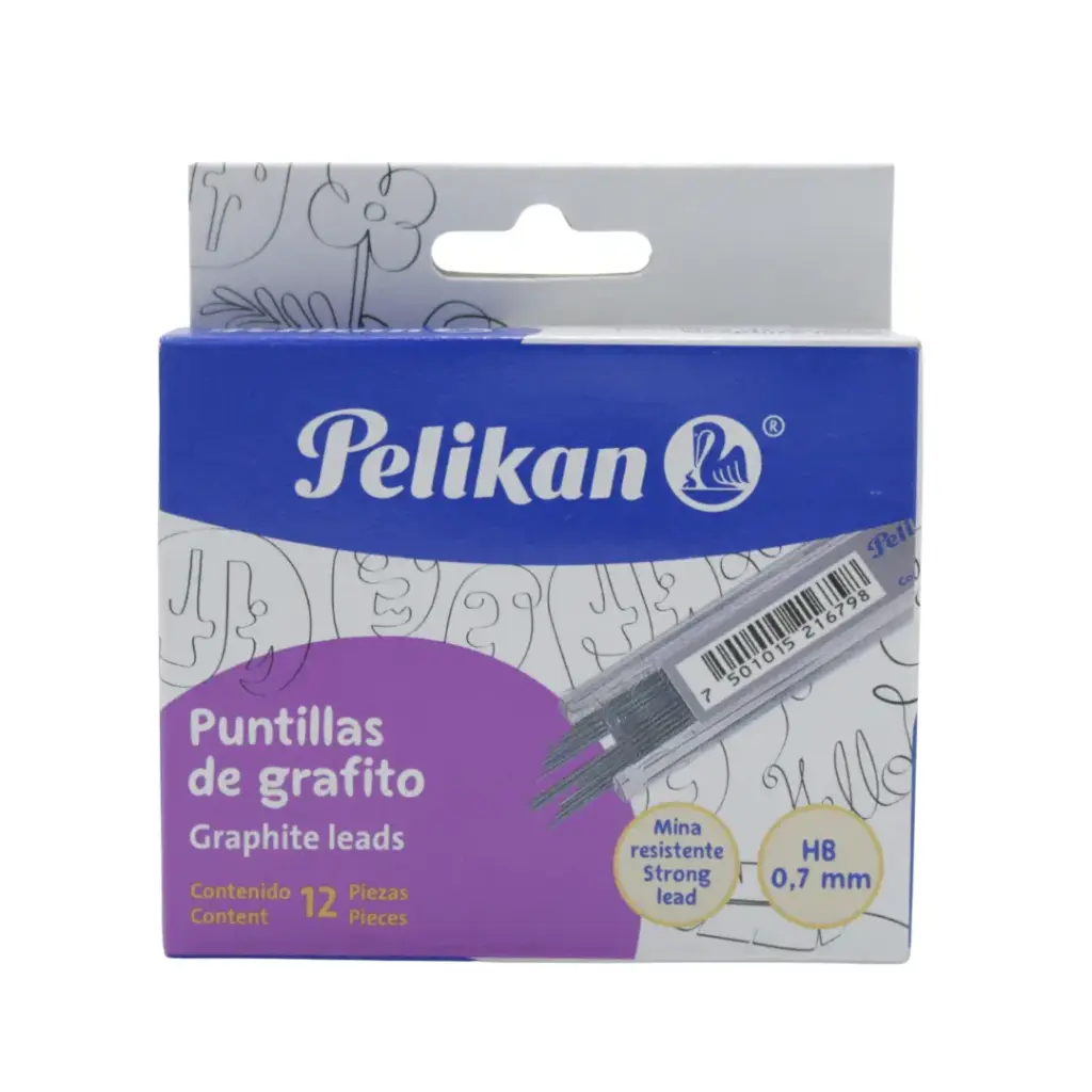 PUNTILLAS 0.7MM PELIKAN C12