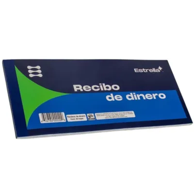 [602760000209] RECIBO DINERO BLOCK 50H ESTRELLA 020