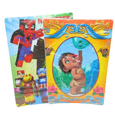 [0880] ROMPECABEZAS CARTON LICENCIA 48 PZAS