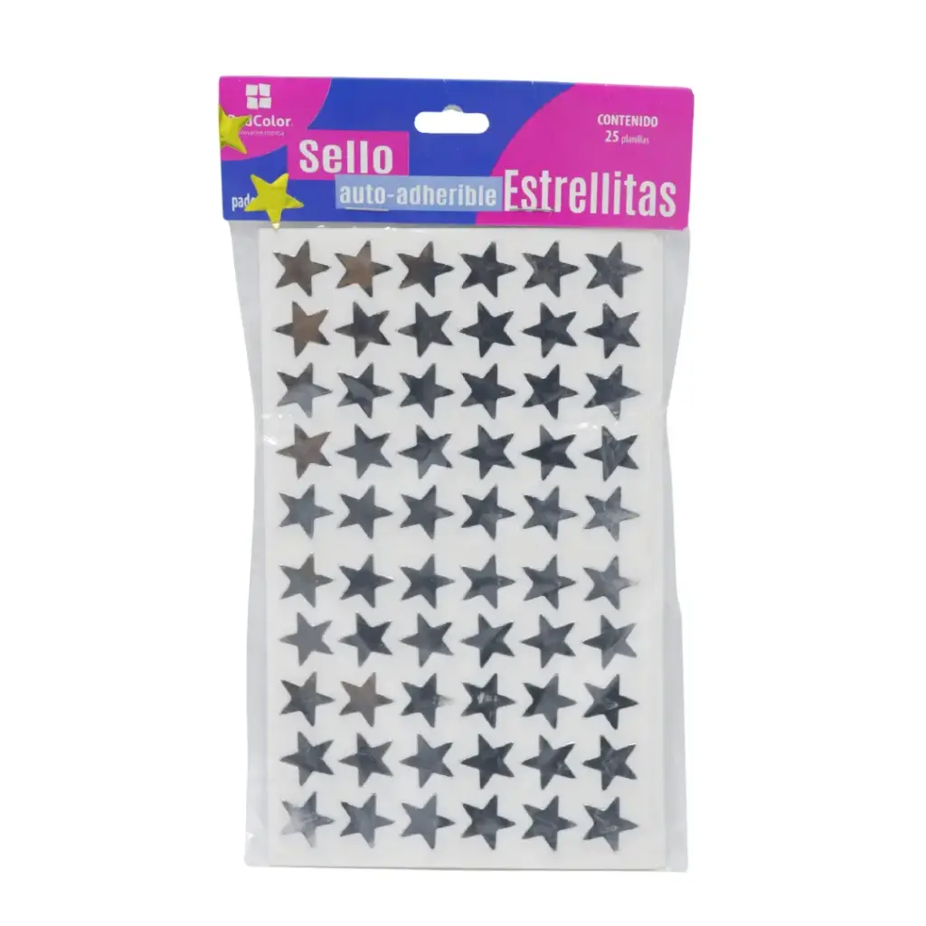 SELLO CARTERA ESTRELLA PLATA PADI