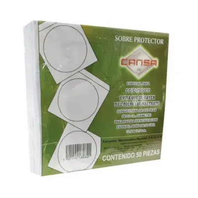 SOBRE CD BLANCO CANSA