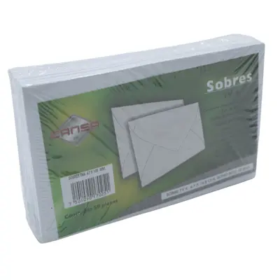 SOBRE VISITA 4 6.7X10.8CM CANSA/MAPASA