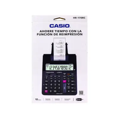 SUMADORA CASIO HR-170RC