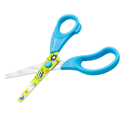 [7501015225820] TIJERA ESCOLAR 5" FANCY PELIKAN