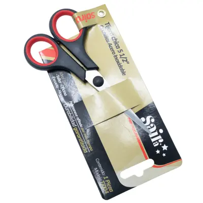 [7506348401019] TIJERA MULTIUSOS 5 1/2" SAIRA TJ-004