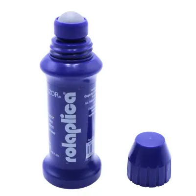 TINTA PARA SELLO AZUL 60ML ROLAPLICA 587AZ