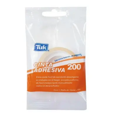 [721672027309] CINTA TRANSPARENTE 12X10 TUK 200 C50