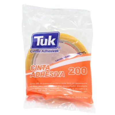 [721672027248] CINTA TRANSPARENTE 18X65 TUK 200