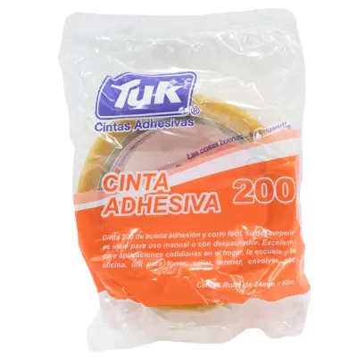 CINTA TRANSPARENTE 24X65 TUK 200