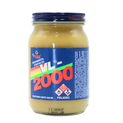 PEGAMENTO AMARILLO 235ML VL2000 VIDRIO