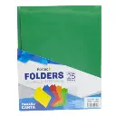 CARPETA CARTA FLUO VERDE BANDERA BITONO
