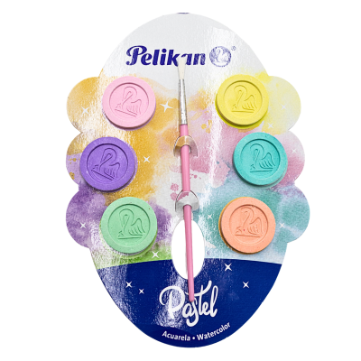 [7501015205419] ACUARELA C6 PASTEL PELIKAN