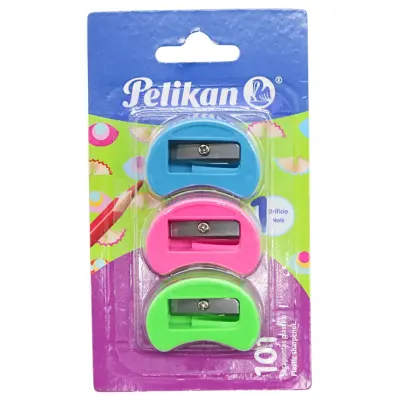 SACAPUNTAS PELIKAN C/3 BLISTER