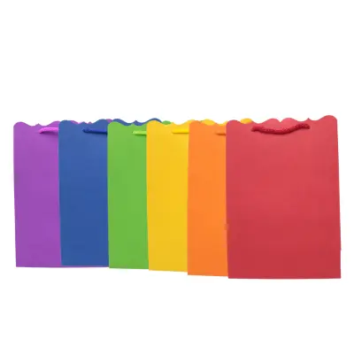 BOLSA REGALO MED KRAFT COLORES VELSA