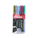 MARCADOR DELGADO METALICO C6 KORES 21461