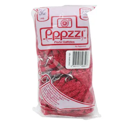 CORDON GAFETE MACRAME ROJO