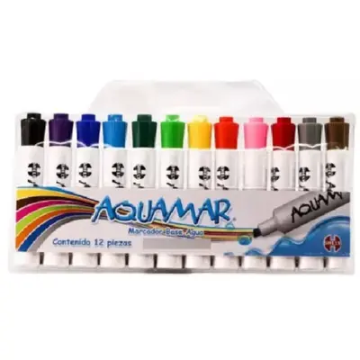 [07502276783869] MARCADOR AGUA SURTIDO C12 SHELY AQUAMAR 882-12