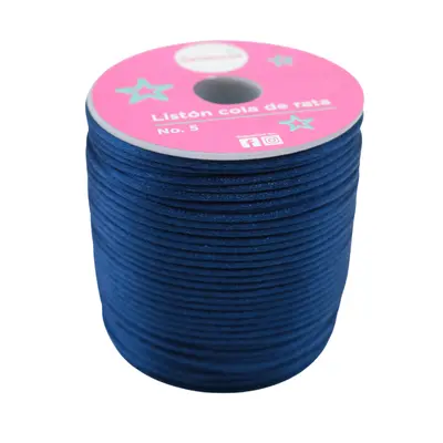 [17501228805403] LISTON COLA DE RATA AZUL MARINO 100M SED