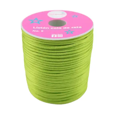 [17501228805243] LISTON COLA DE RATA VERDE LIMON 100M SED