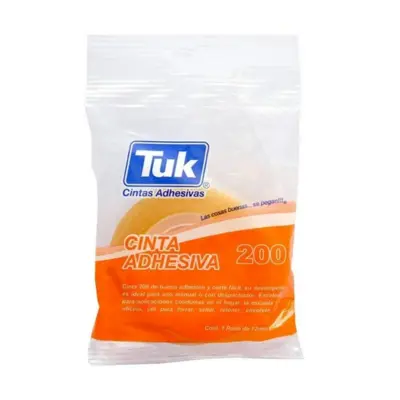 CINTA TRANSPARENTE 12X33 TUK 200