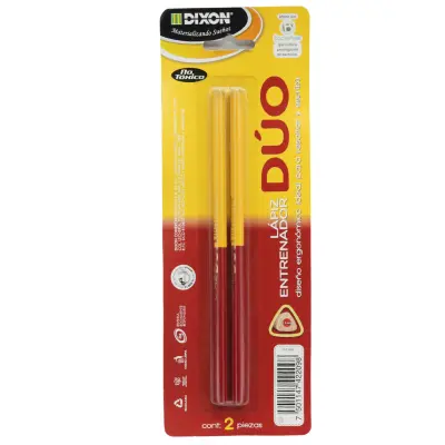 [7501147422098] LAPIZ ENTRENADOR DUO DIXON TRIANGULAR C2 BL