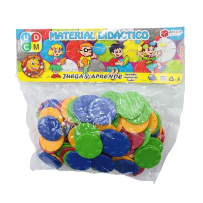 [7508304338407] FICHA COLORES SURTIDO C100 ARZA (CONSTRUCTOR)