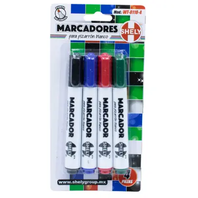 [7502276784910] MARCADOR PIZARRON SHELY C4 WT8118-4