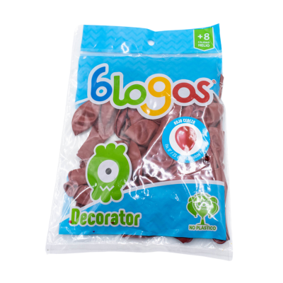 GLOBOS 9 ROJO CEREZA C50 BLOGOS