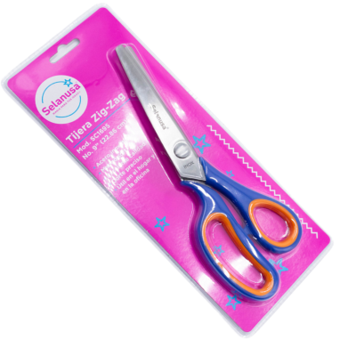 [7506305164698] TIJERA ZIG-ZAG 9" SELANUSA SC1695