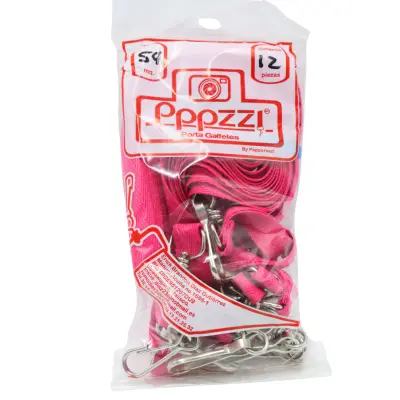 CORDON GAFETE EJECUTIVO FUCSIA