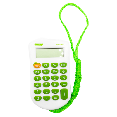CALCULADORA BOLSILLO CORDON 8DIG MANNY MNBC-6218
