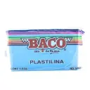 PLASTILINA 180GR AZUL CLARO BACO 57