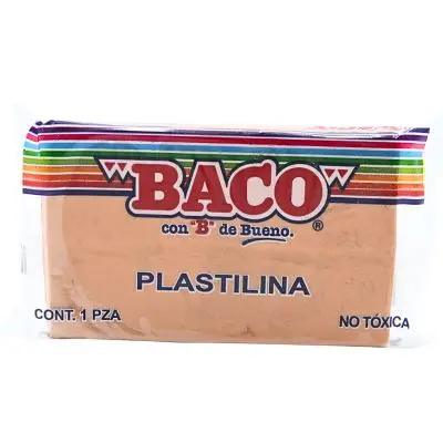 PLASTILINA 180GR PIEL BACO 50