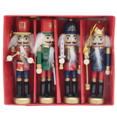 CASCANUECES COLGANTE CLASICO 12.5CM SET4 R127102